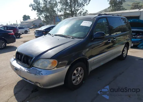 2005 Kia Sedona Ex/Lx z USA, uszkodzony, nr VIN KNDUP132856633463